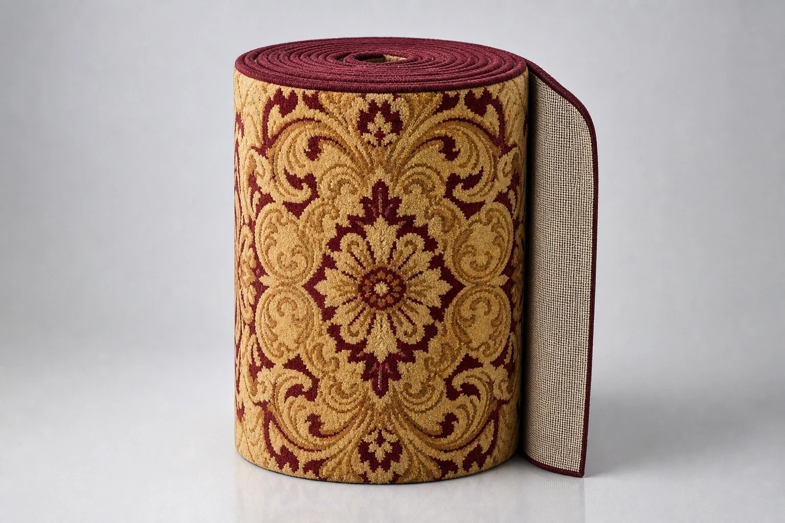 Wall-to-wall printed hotel broadloom carpet roll, 4m width, VCARPETS