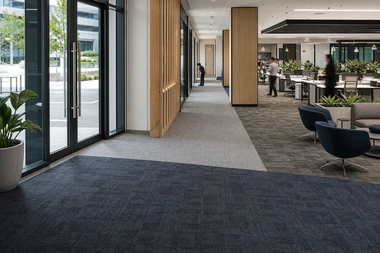 office carpet tiles Sofia procurement planning for commercial office carpet projects