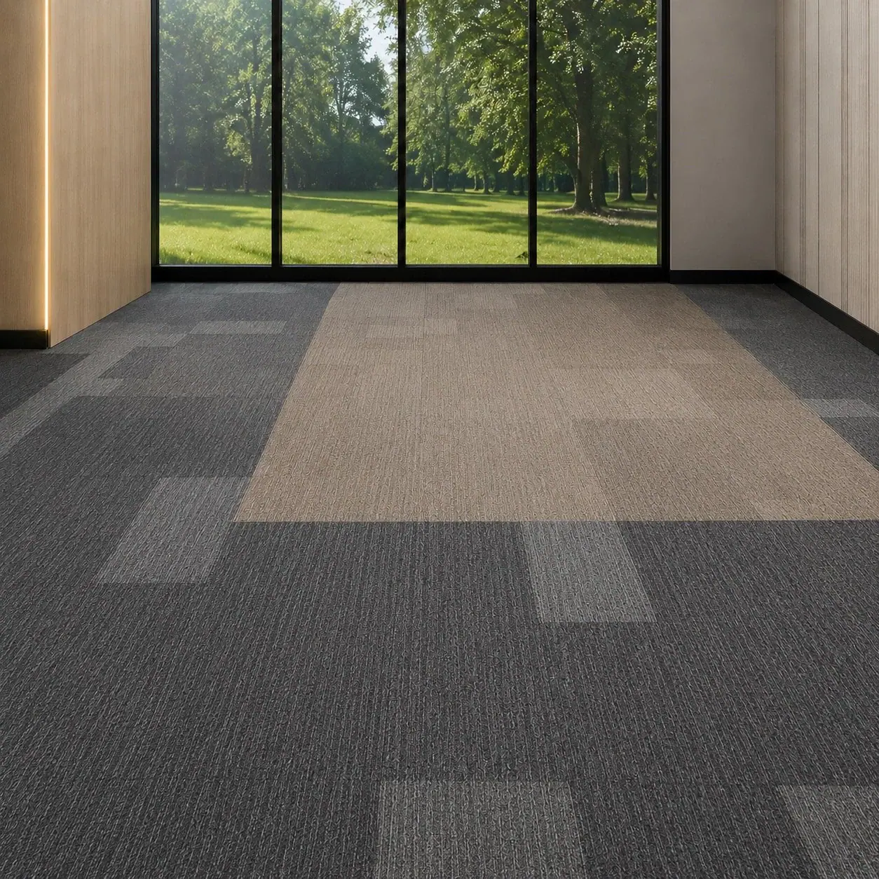 Nylon 50x50 commercial office carpet tile by VCARPETS