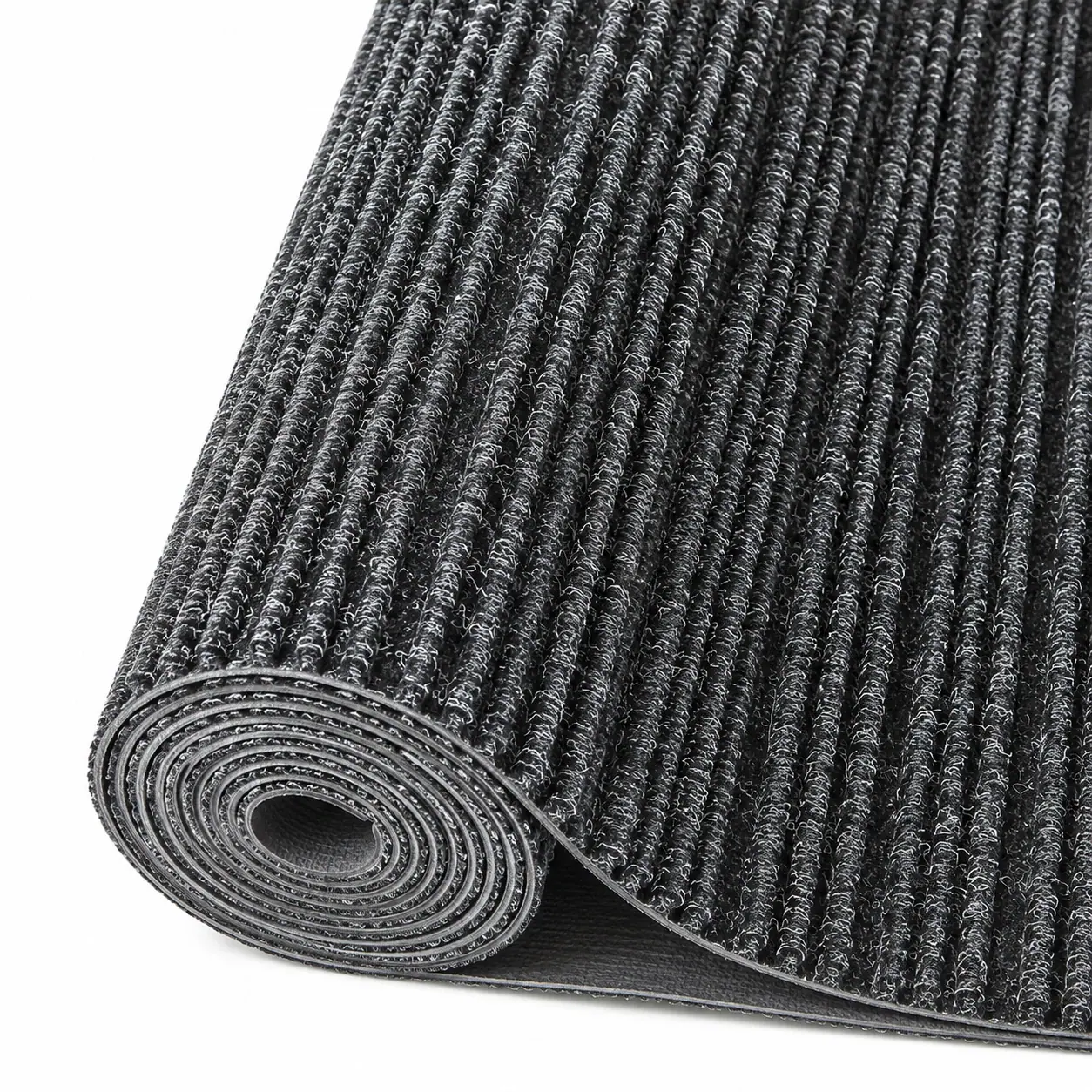 PVC ribbed miners moss texture close up for high recovery rate gold carpet