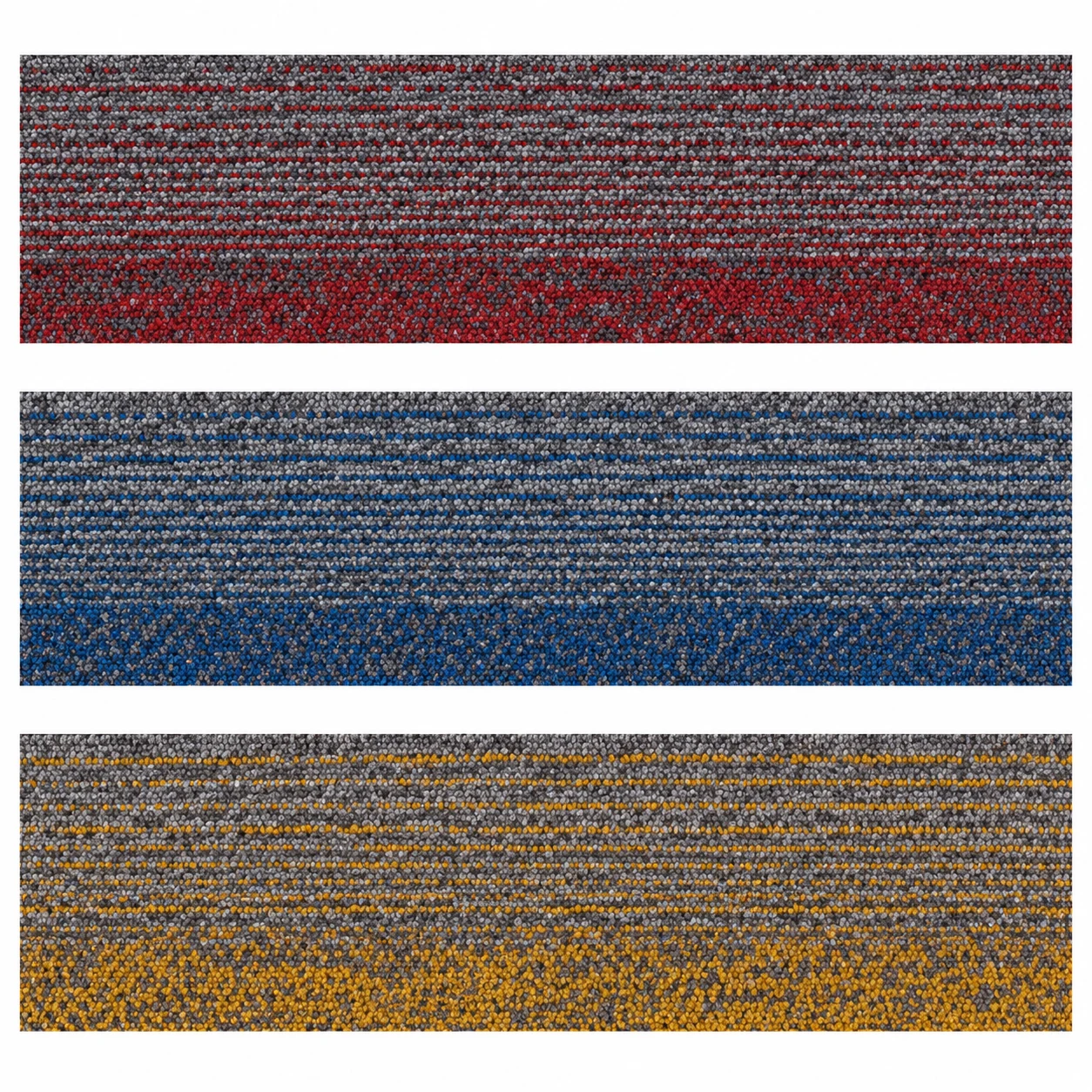 50×50 cm PP Loop Carpet Tiles with Bitumen Backing: design or material reference 7; verify the physical sample