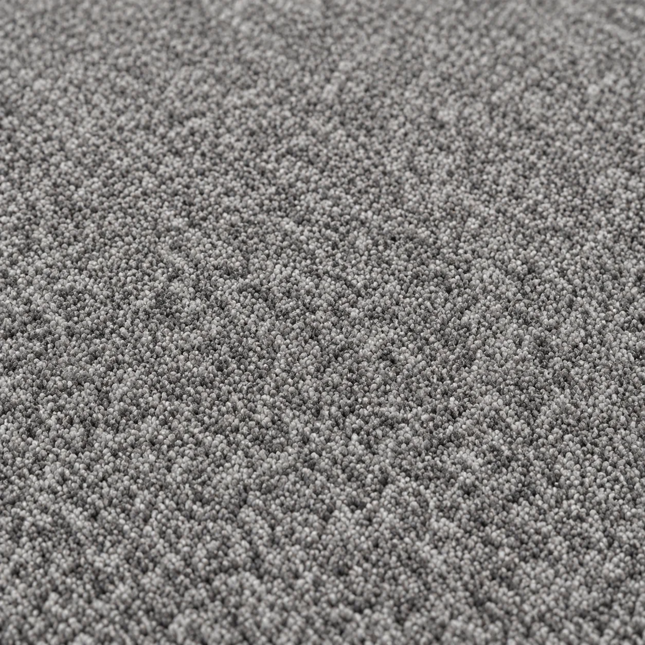 Design illustration of a close-up heathered gray carpet texture