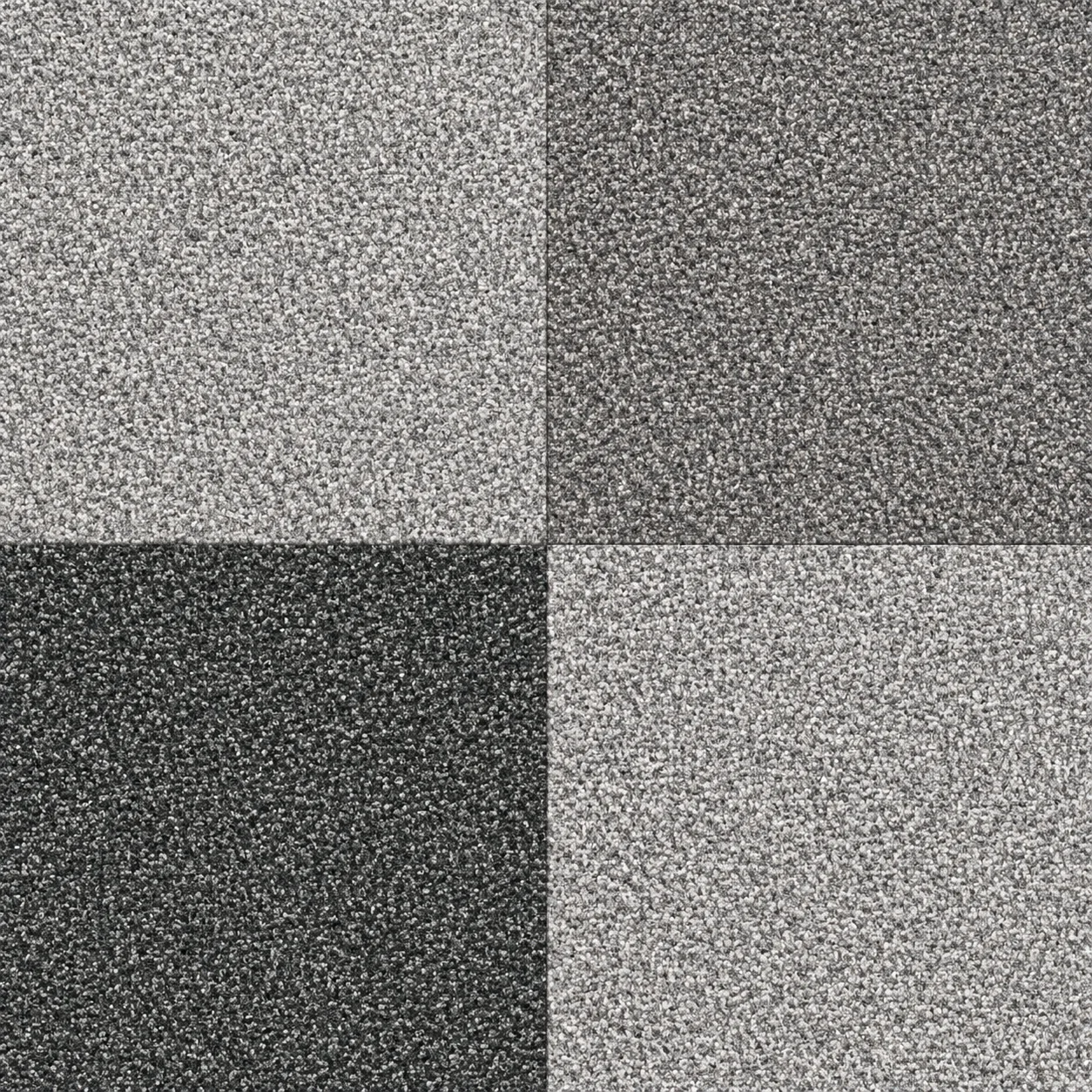 Design illustration of light and dark gray modular tile arrangement