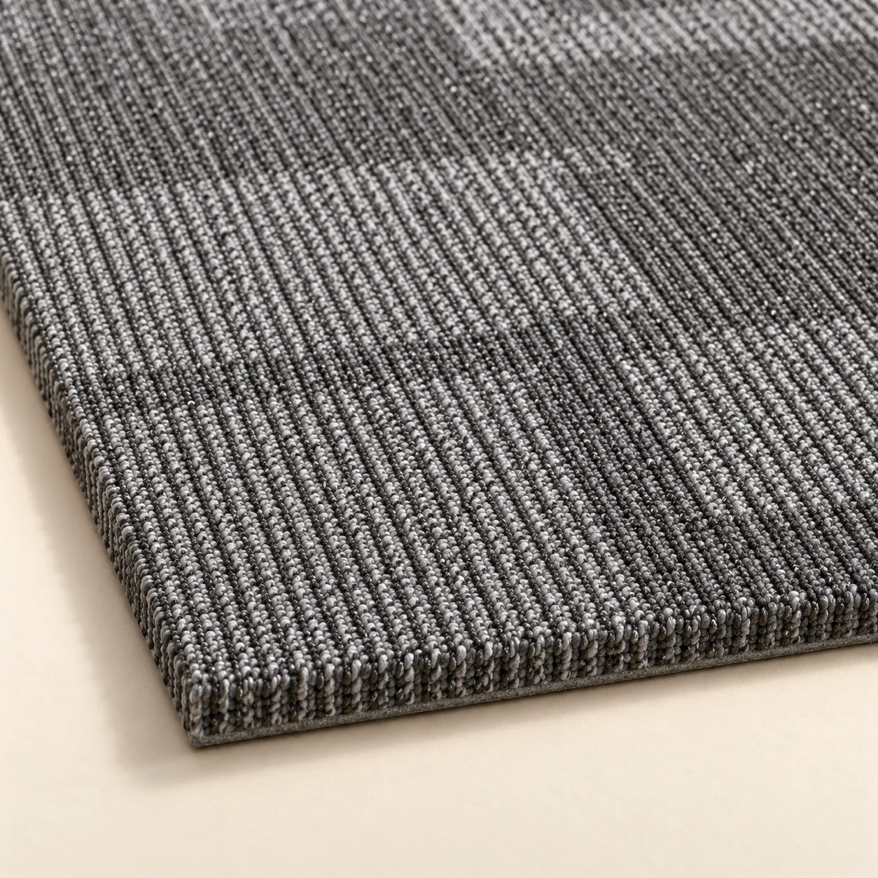 Linear Block PP Carpet Tiles 50×50 cm for Offices: design or material reference 6; verify the physical sample